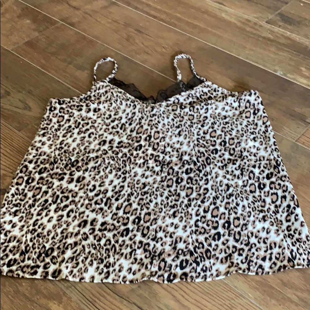 Leopard cami